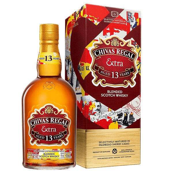 Chivas Regal Extra 13 - Year - Old Blended Scotch Whisky 1000 Ml - Flowers to Nepal - FTN