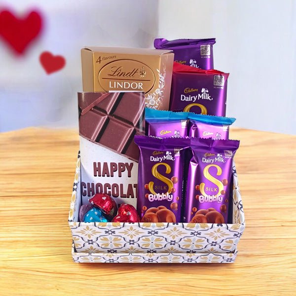 Choco - Love Gift Set for Chocolate Day - Flowers to Nepal - FTN