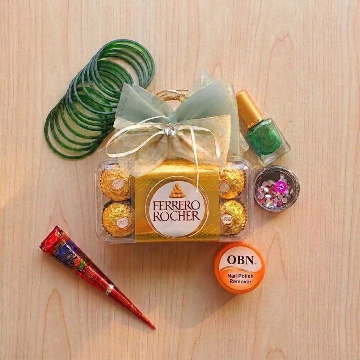 Chocolate & Charm Gift Box - Flowers to Nepal - FTN