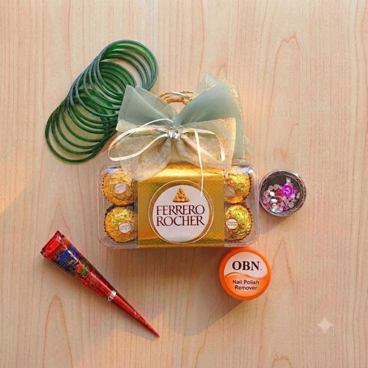 Chocolate & Charm Gift Box - Flowers to Nepal - FTN