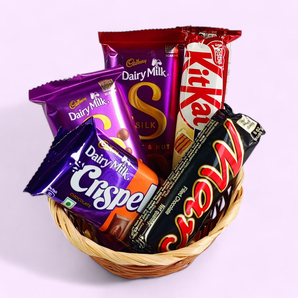 Chocolate Lover's Gift Basket - Flowers to Nepal - FTN