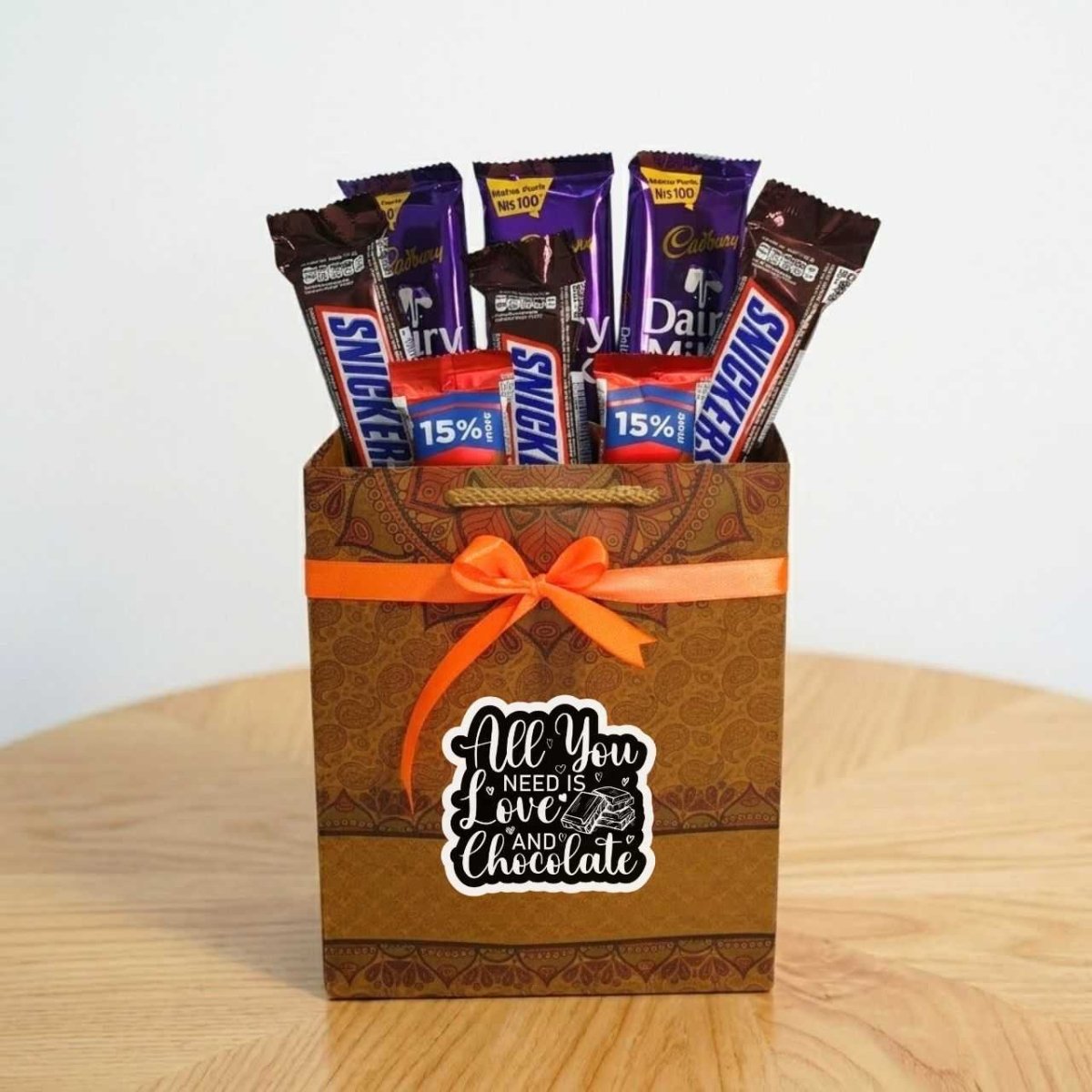 Chocolate Lover’s Sweet Surprise Gift Bag - Flowers to Nepal - FTN