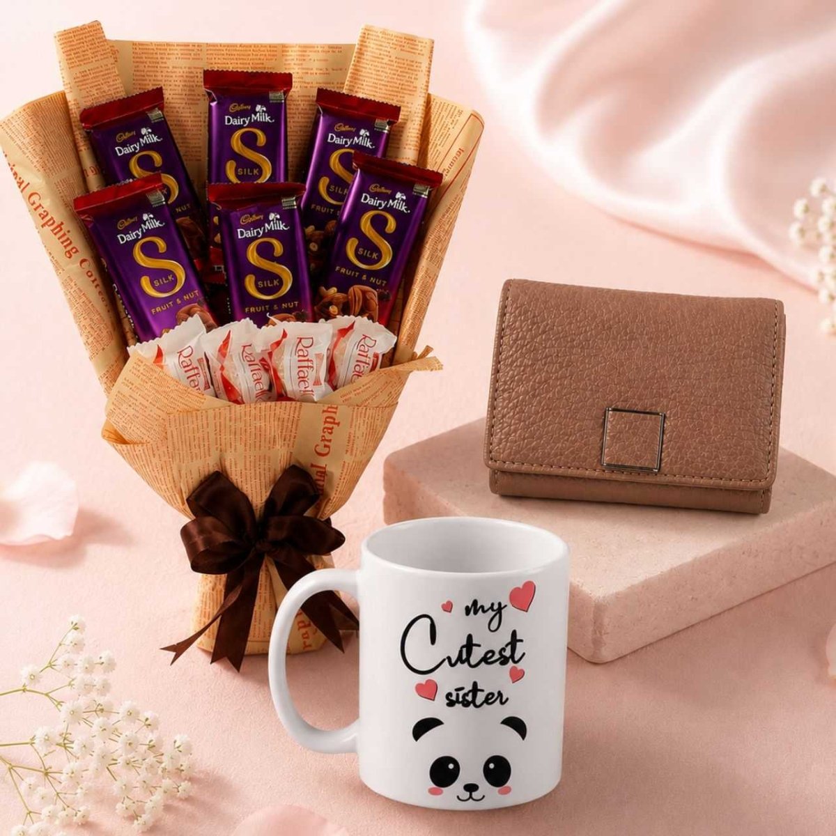 Chocolate & Mug Gift for Sister - Flowers to Nepal - FTN