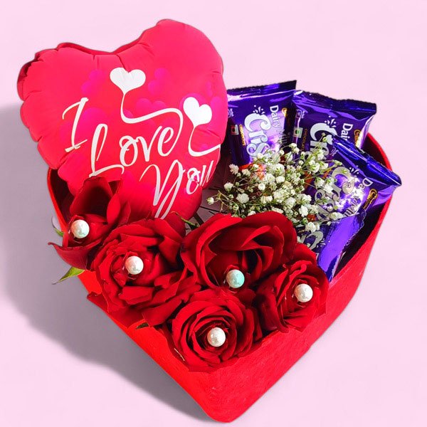 Chocolates & Roses with 