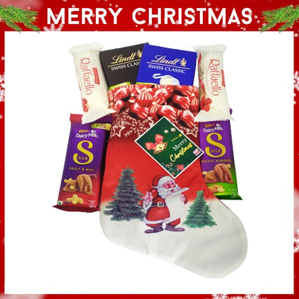 
                  
                    Christmas Chocolate Combo with Socks - Flowers to Nepal - FTN
                  
                