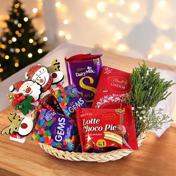 Christmas Combo: Chocolates & Pens - Flowers to Nepal - FTN