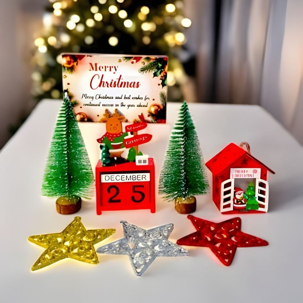 Christmas Greeting Card & Tree Decor Gift Set - Flowers to Nepal - FTN