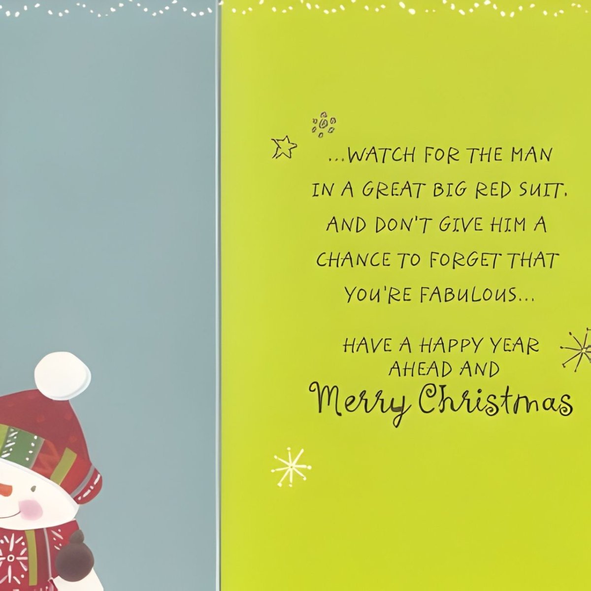 Christmas Is Coming So Act Cute - Greeting Card - Flowers to Nepal - FTN