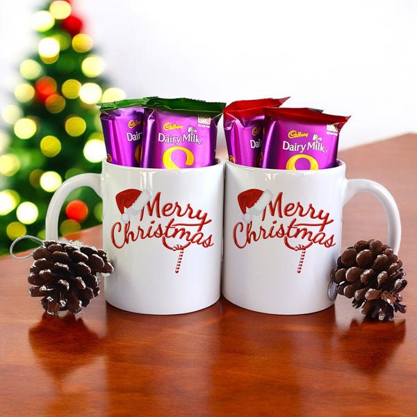 Christmas Mug with Chocolates Combo - Flowers to Nepal - FTN