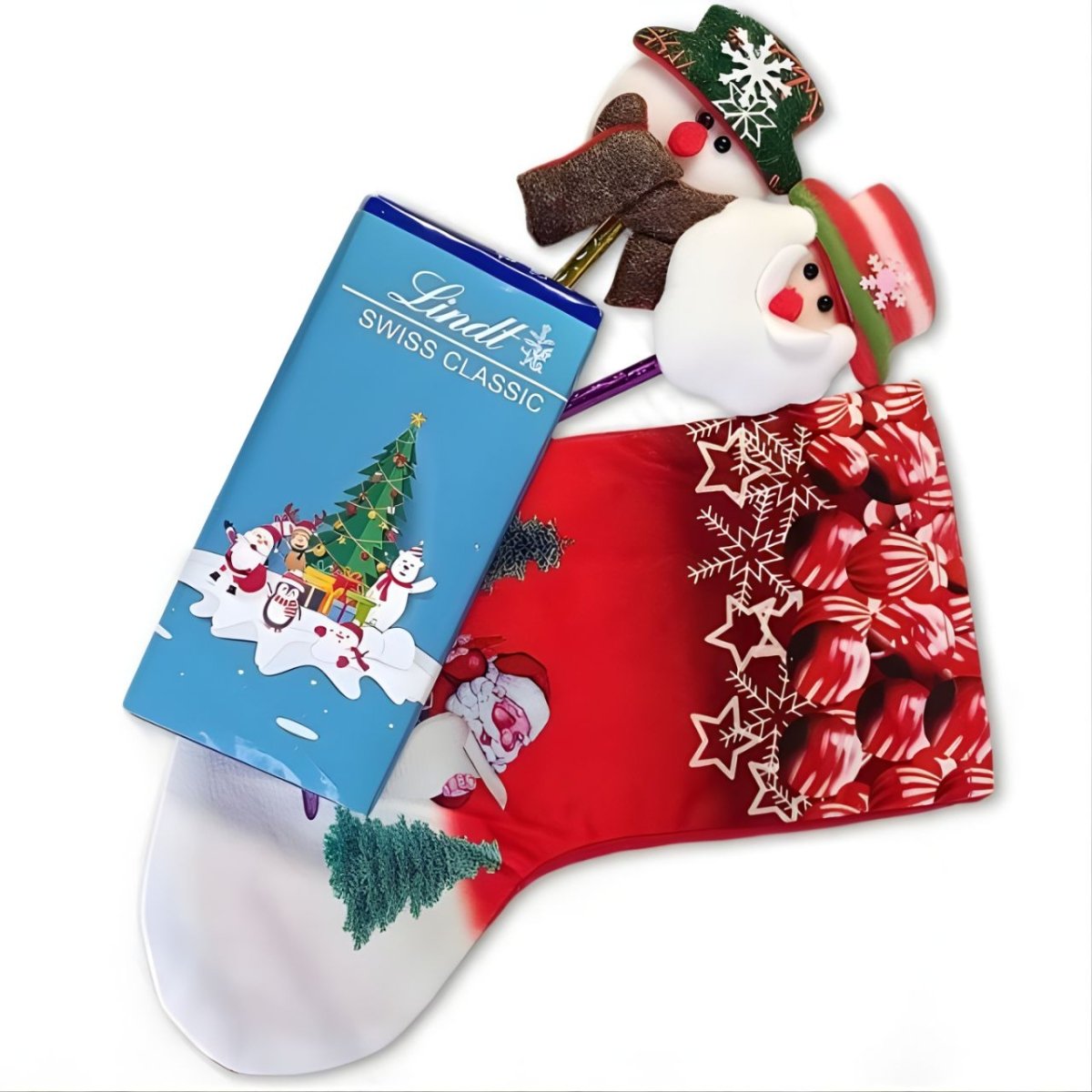 Christmas Pen, Chocolate Secret Gift in Socks - Flowers to Nepal - FTN