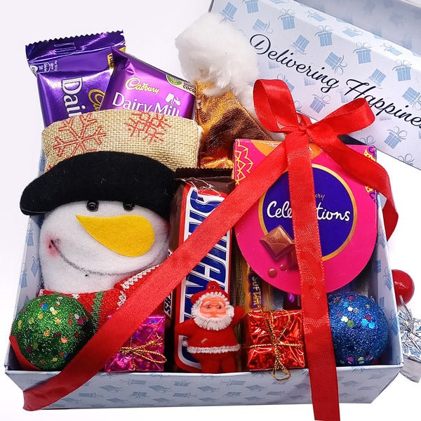 Christmas Sweet Gift and Treat Box - Flowers to Nepal - FTN