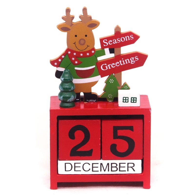 Christmas Table calendar with Chocolates - Flowers to Nepal - FTN