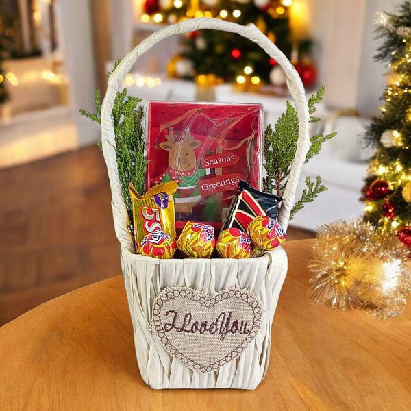 Christmas Table calendar with Chocolates - Flowers to Nepal - FTN