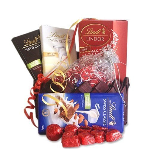 Classic Lindt Lindor Chocolates Combo with Free Mug - Flowers to Nepal - FTN