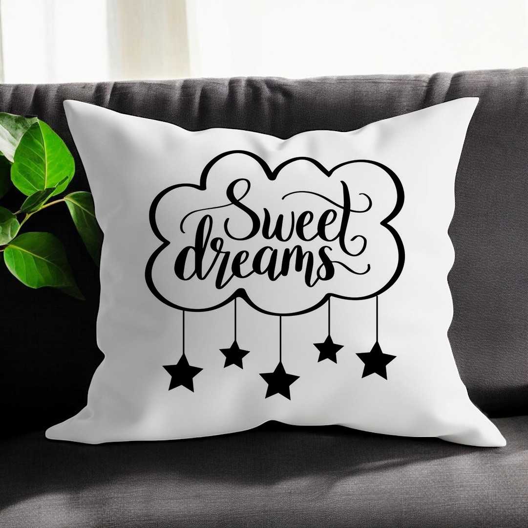 Cozy Sweet Dreams Printed Cushion - Flowers to Nepal - FTN