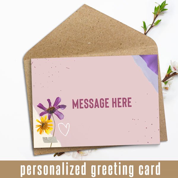Create Your Own Personalized Greeting Card - Flowers to Nepal - FTN