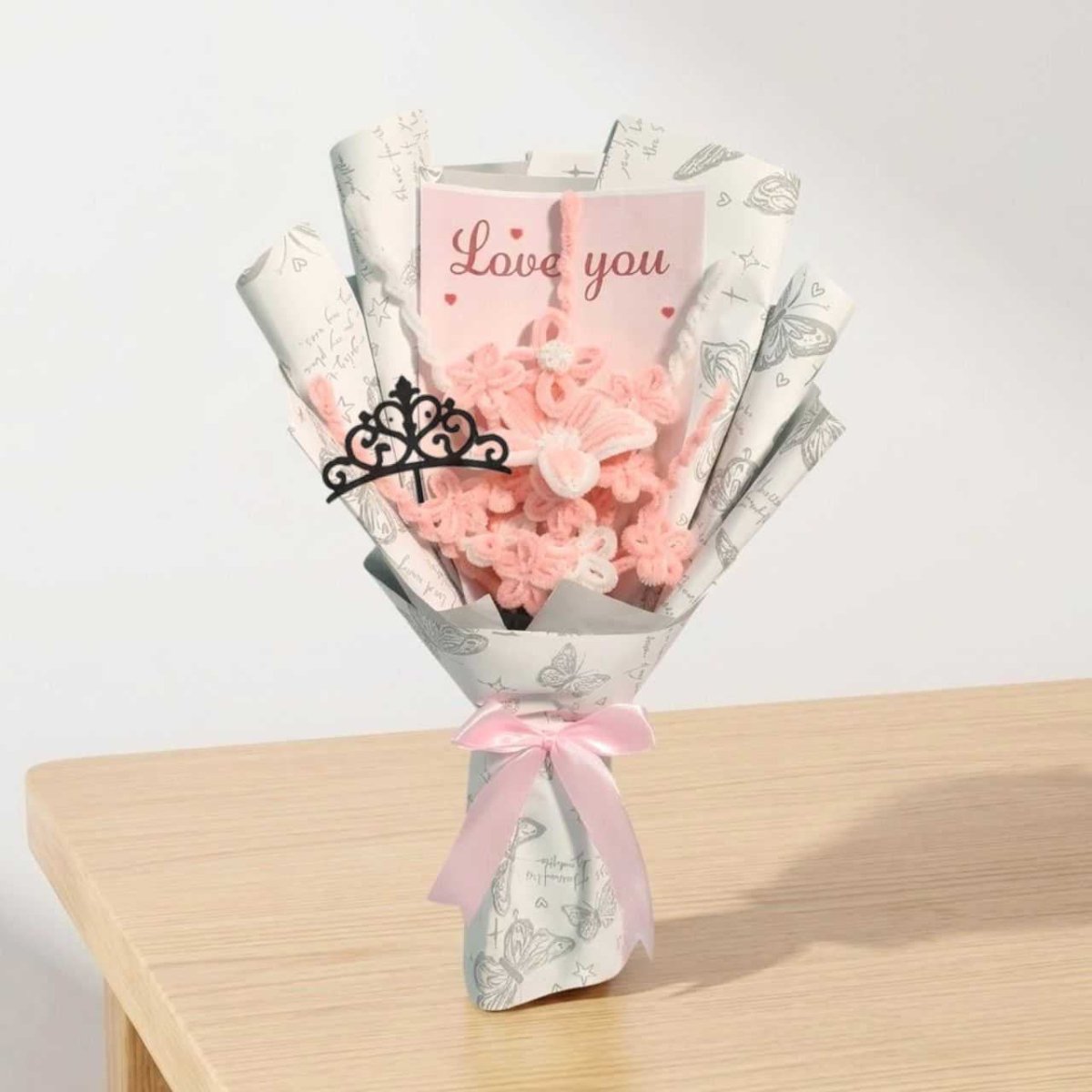 Crown Top Love Lily Floral Arrangement - Flowers to Nepal - FTN