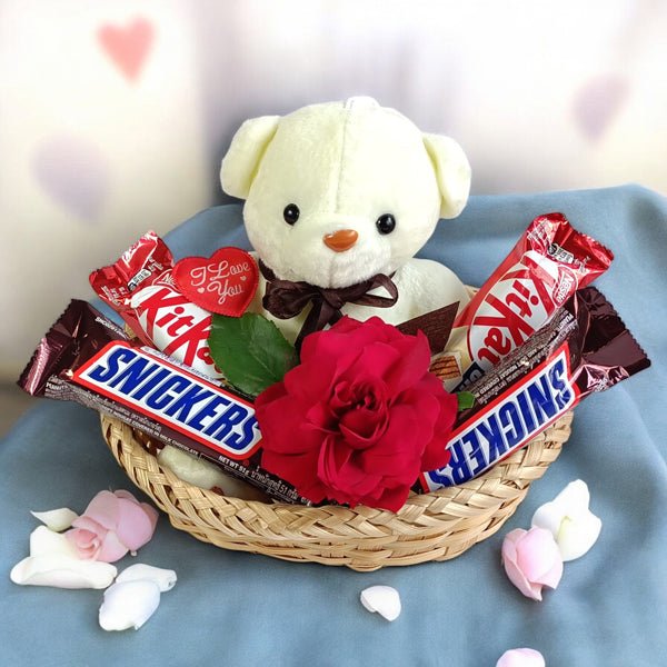 Cuddles and Treats Gift Basket - Flowers to Nepal - FTN