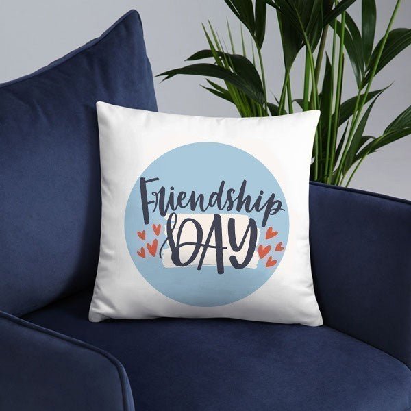 Cushion For Friendship Day - Flowers to Nepal - FTN