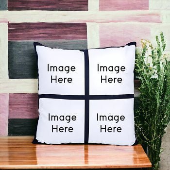 Custom 4 - Photo Cushion Set - Flowers to Nepal - FTN