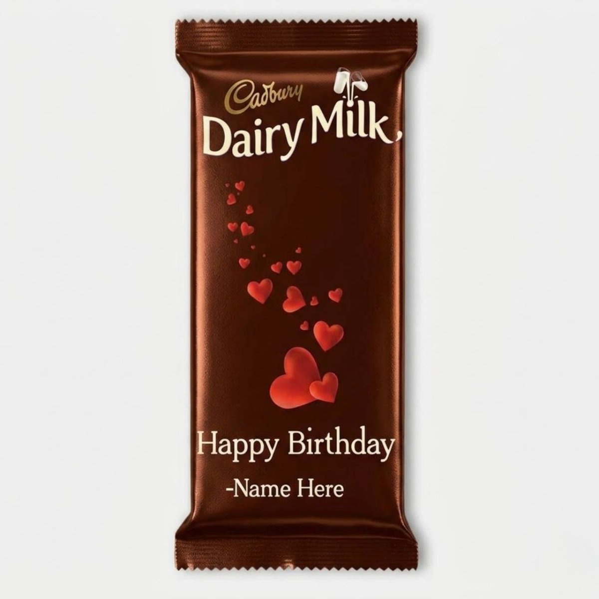 Custom Birthday Chocolate - Flowers to Nepal - FTN