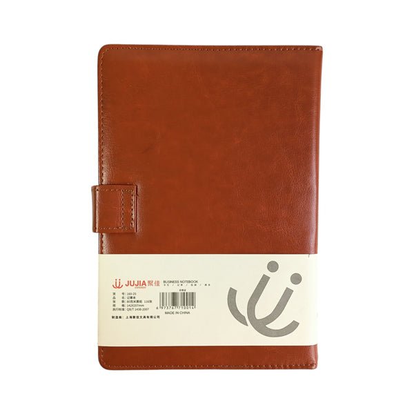 Custom Brown A5 Notebook with Recipient's Name - Flowers to Nepal - FTN