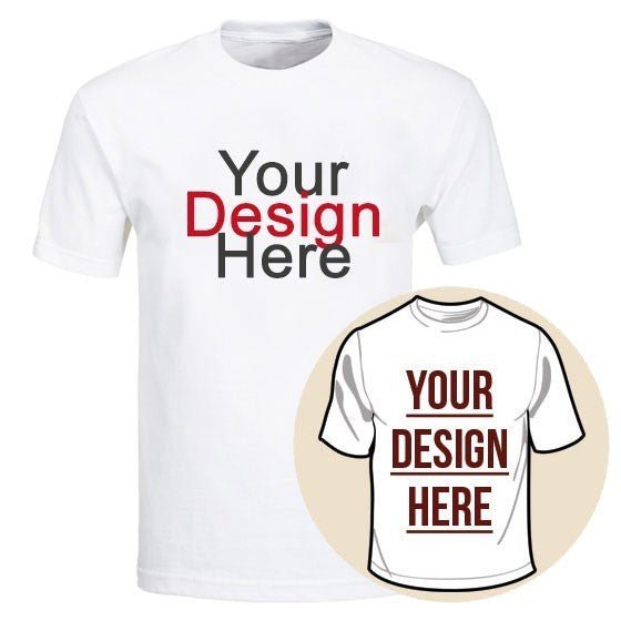 Custom Kids White Round Neck Tee - 10/12 - Flowers to Nepal - FTN