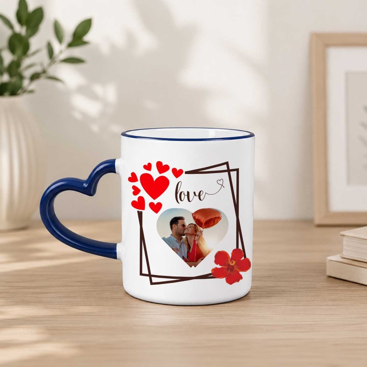 Custom Love Memory Photo Mug - Flowers to Nepal - FTN