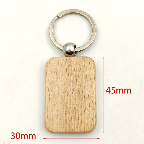 
                  
                    Custom Wood Keyring with Free Engraving (Double Print) - Flowers to Nepal - FTN
                  
                