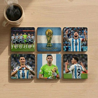 Custom World Cup 2026 Football Theme Coaster Gift Box - Flowers to Nepal - FTN
