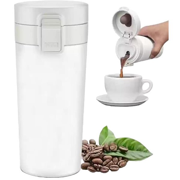 Customised Insulated Stainless Steel Vacuum Mug 400ml - Flowers to Nepal - FTN