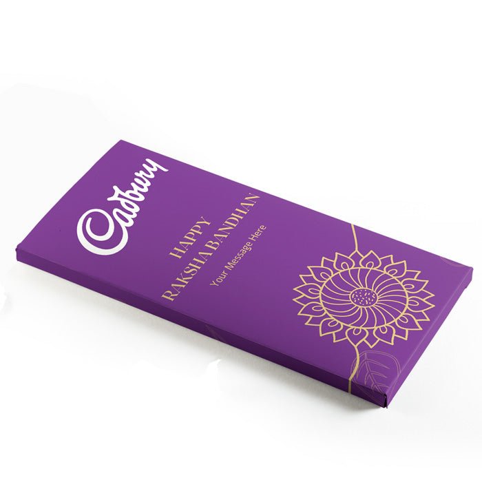 Customized Cadbury for Raksha Bandhan - Flowers to Nepal - FTN