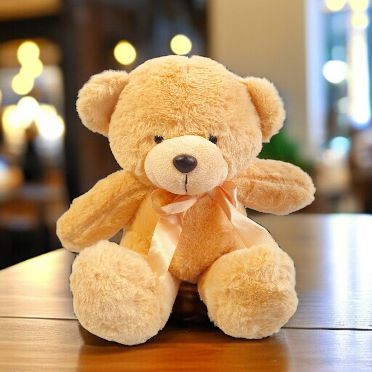 Cute Brown Teddy Bear 20cm - Flowers to Nepal - FTN