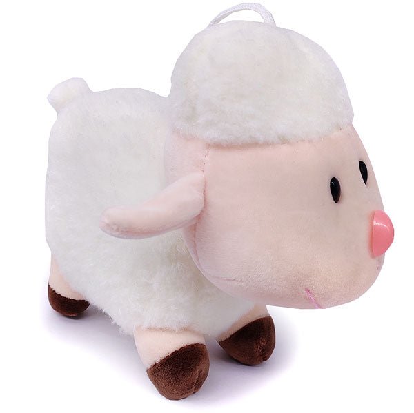 Cute Hanging Baby Sheep Soft Toy Cream - Flowers to Nepal - FTN