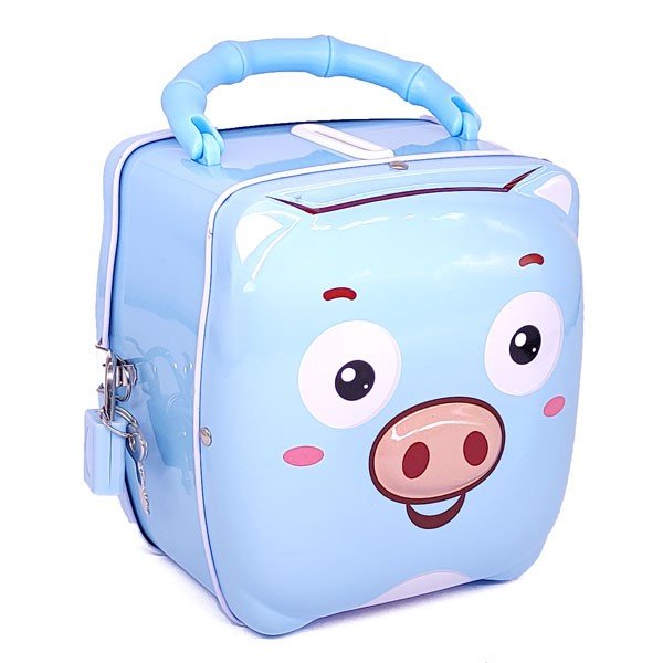 
                  
                    Cute Pig Bag Design Tin Coin Box (Blue) - Flowers to Nepal - FTN
                  
                