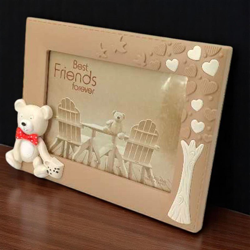 Cute Teddy Picture Frame - Flowers to Nepal - FTN