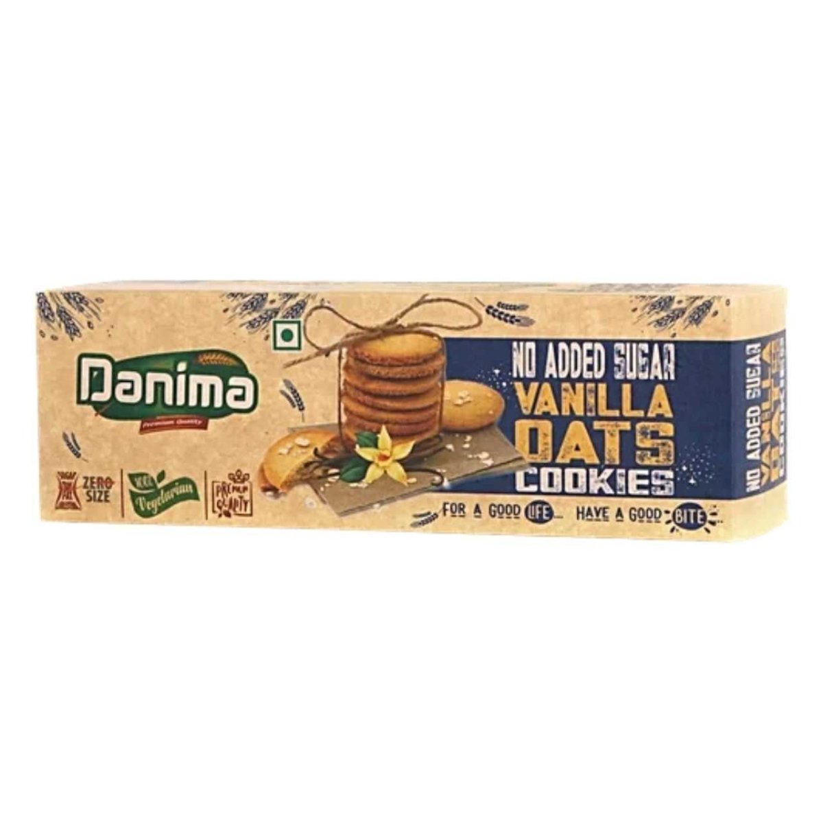 Danima Sugar - Free Vanilla Oats Cookies 150g - Flowers to Nepal - FTN