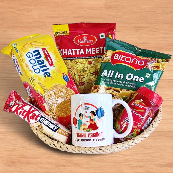 Dashain Delight Snack Gift - Flowers to Nepal - FTN