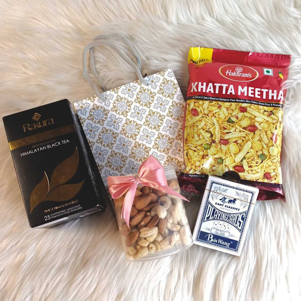 Dashain Fun & Snacks Combo - Flowers to Nepal - FTN