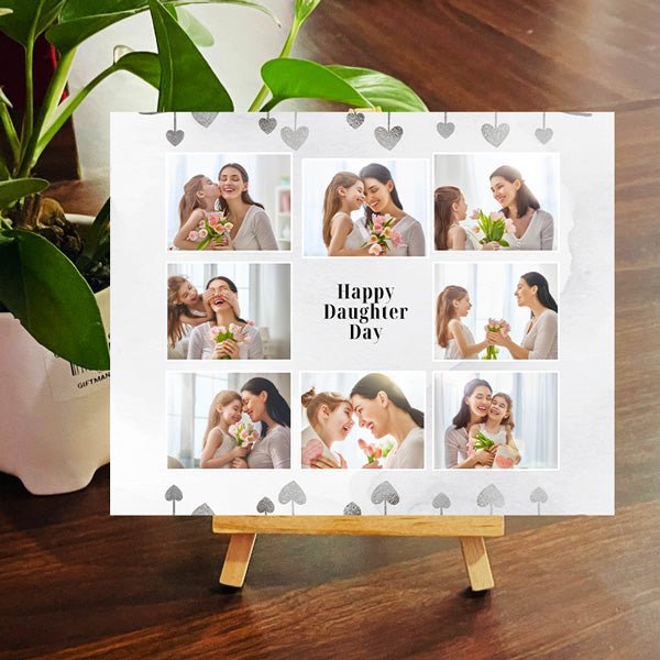 Daughter's Day Special Personalized Canvas - Flowers to Nepal - FTN