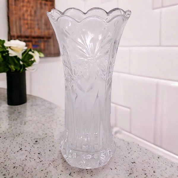 Decorative Crystal Vase 7.5 Inches - Flowers to Nepal - FTN