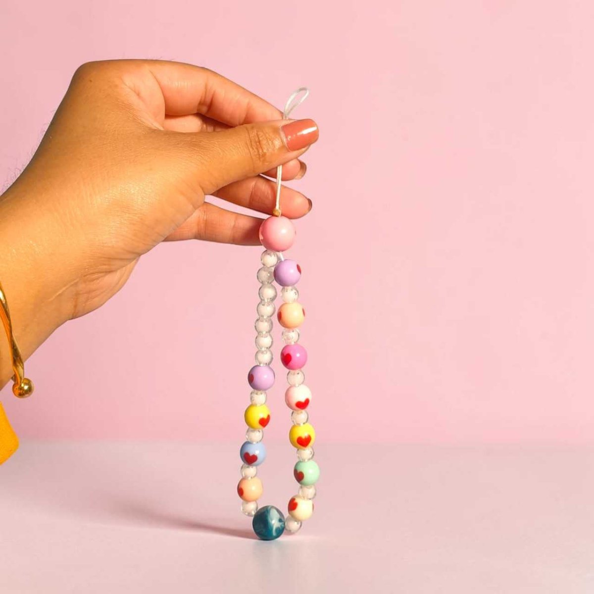 Decorative Star Bead Phone & Bag Charm - Color May Vary - Flowers to Nepal - FTN