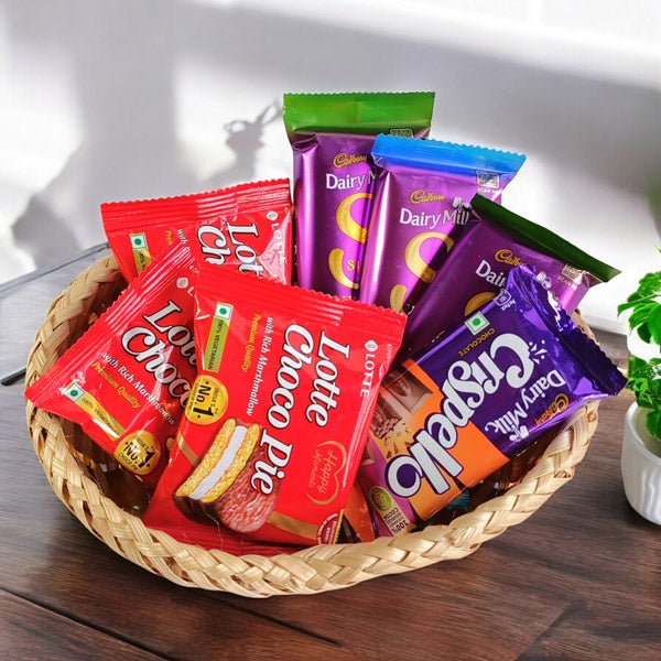 Delicious Chocolate Basket - Flowers to Nepal - FTN