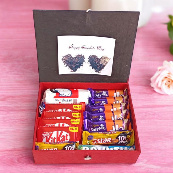 Delicious Chocolate Gift Box - Flowers to Nepal - FTN