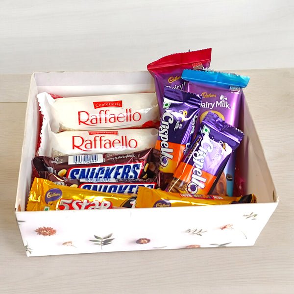 Delicious Chocolate Treat Box - Flowers to Nepal - FTN