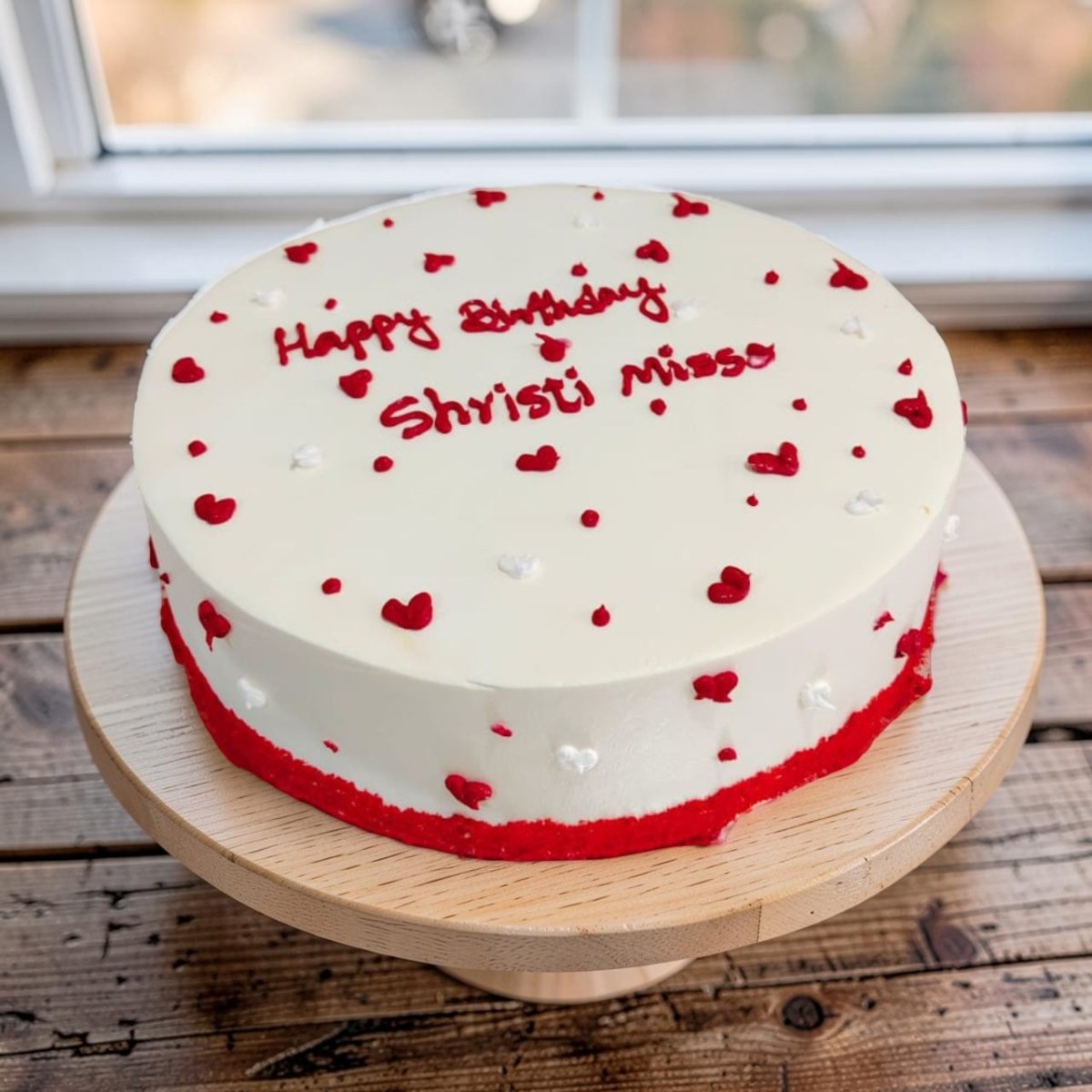 Delicious Red Velvet Cake – 1 lb (Pokhara Delivery Only) - Flowers to Nepal - FTN