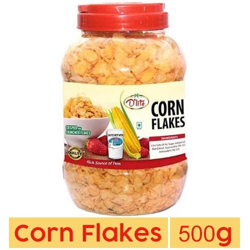 D'lite Corn Flakes Jar 500g - Flowers to Nepal - FTN