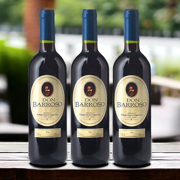 Don Barroso Sweet Red Wine 750ml Trio - Flowers to Nepal - FTN