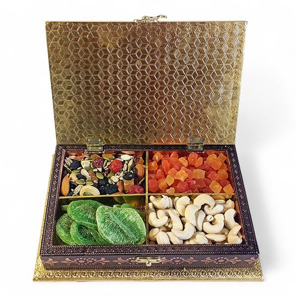 Dried Fruits & Cashew Gift Box - Flowers to Nepal - FTN