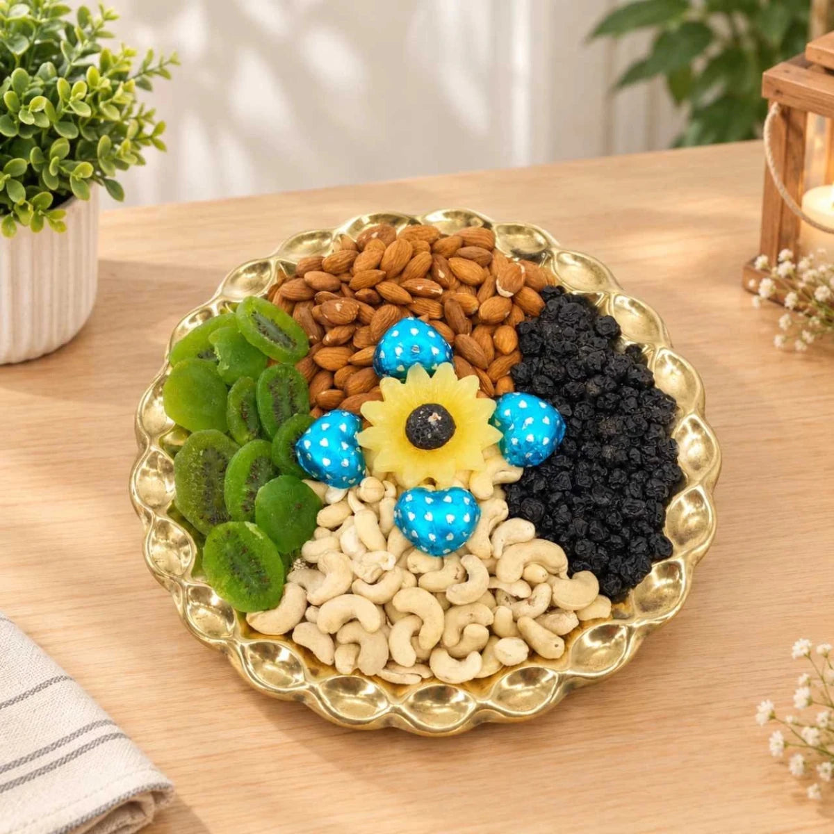Dry Fruits & Chocolate Gift Hamper - Flowers to Nepal - FTN